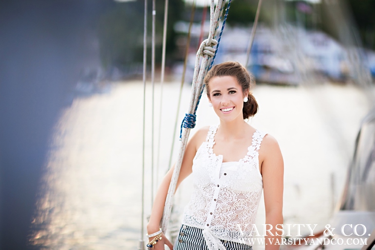 Sailboat Nautical senior session