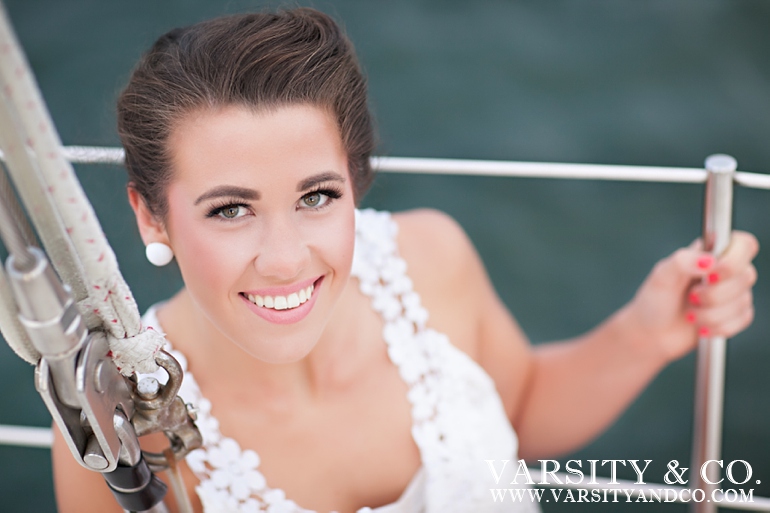 Sailboat senior pictures