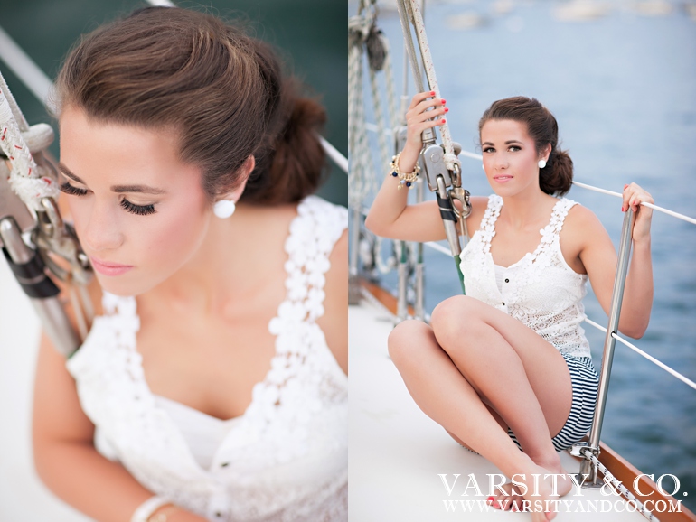 Senior Session Sailboat